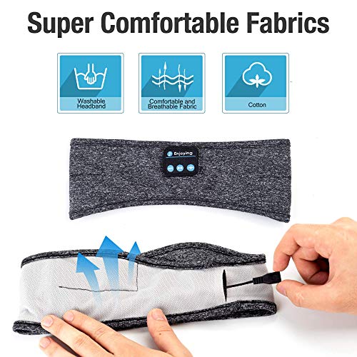 Perytong Bluetooth Sports Headband with Sleep Wireless Headphones