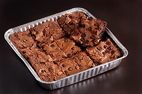DecorRack Aluminum Pans with Flat Board Lids (14 Pack)