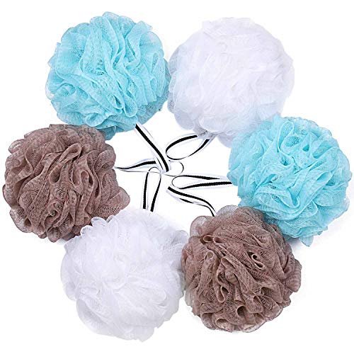 Bath Loofah Shower Sponge Pouf Body Scrubber