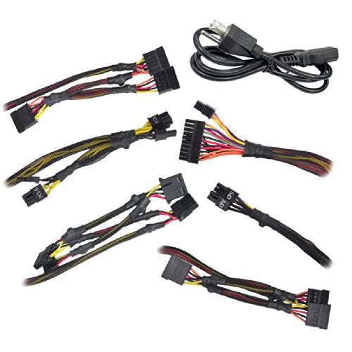 EVGA 500 W1, 80+ WHITE 500W Power Supply( 100-W1-0500-KR)