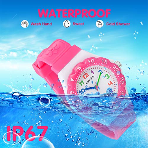 Waterproof Cartoon Kids Watch (Boys/Girls, 3-10 years)