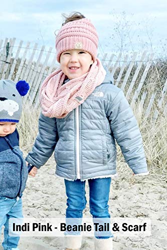 Kids Purple Beanie & Scarf Bundle