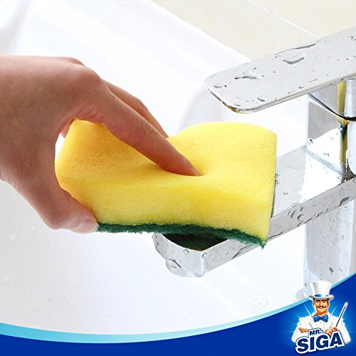 MR.SIGA Heavy Duty Scrub Sponge