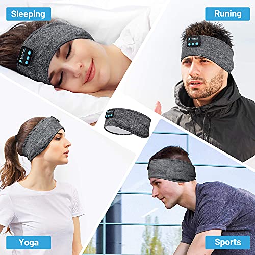 Perytong Bluetooth Sports Headband with Sleep Wireless Headphones