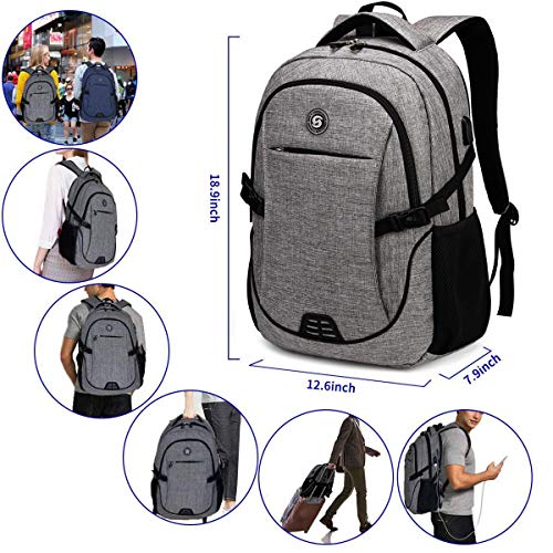 SHRRADOO Anti Theft Laptop Backpack (15.6 in)