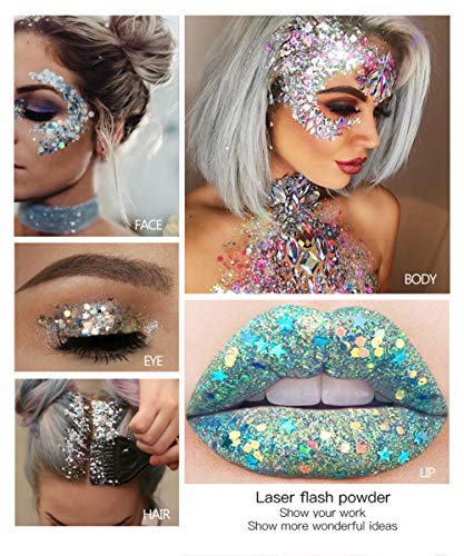 GL-Turelifes Mermaid Sequins Chunky Glitter Liquid Eyeshadow