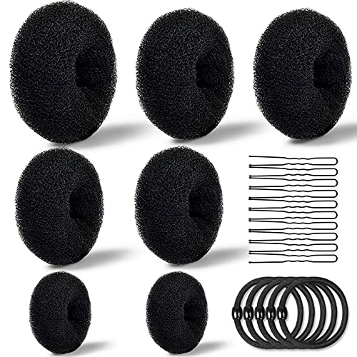 Donut Bun Maker Set - 7pcs, Black