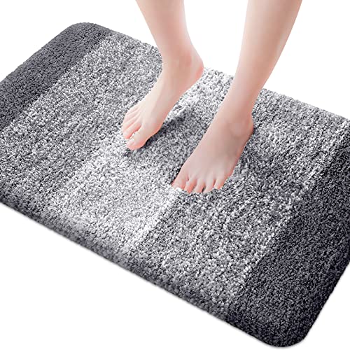 KMAT Luxury Soft Shaggy Microfiber Bath Mat