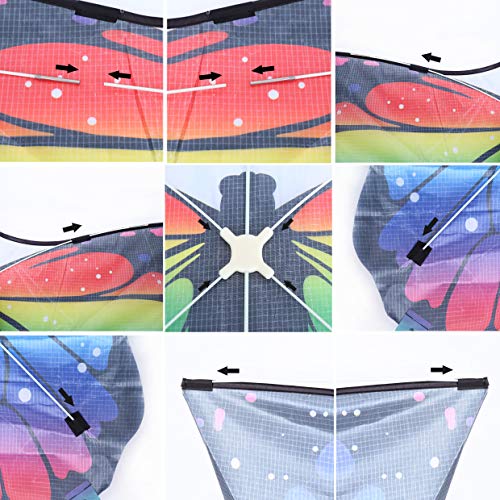JEKOSEN Butterfly Kite for Outdoor Fun