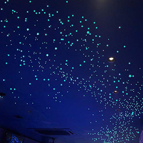 Realistic 3D Stickers Starry Sky Shining Decoration