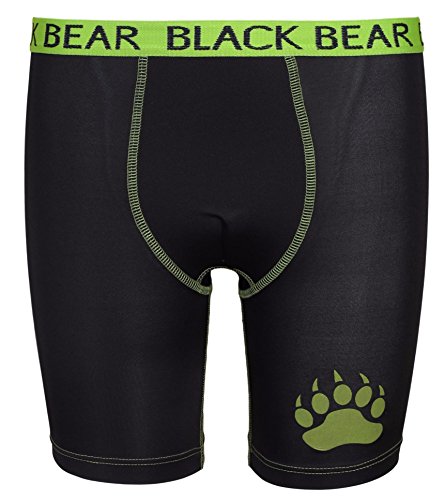 Black Bear Boys' Compression Boxer Briefs 4-Pack