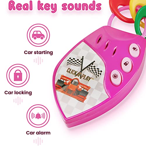 Click N' Play Purse Toy for 2-3 Year Old Girls - 8 Pieces