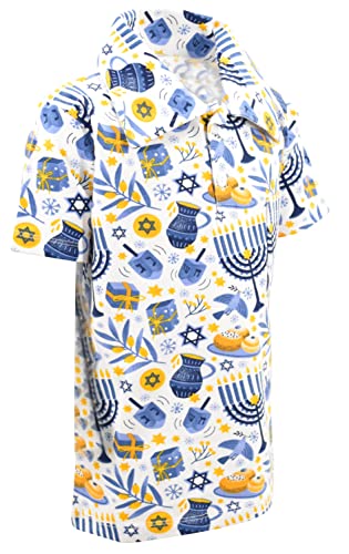Unique Baby Boys Hanukkah Celebration Polo T Shirt