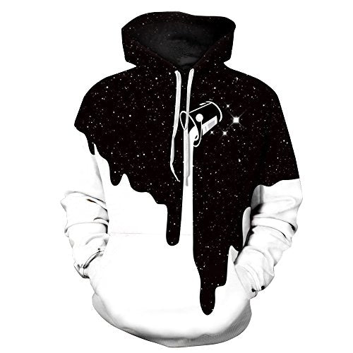 PIZOFF Unisex Pouring Milk Hoodie
