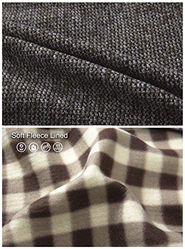 Gioberti Boys' Knitted Cardigan Sweater, Coffee, Size 10