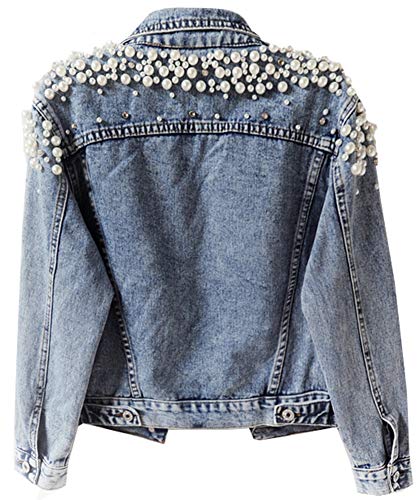 KEDERA Embroidered Short Denim Jacket
