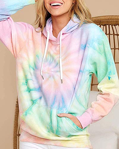 Tie Dye Hooded Sweatshirt