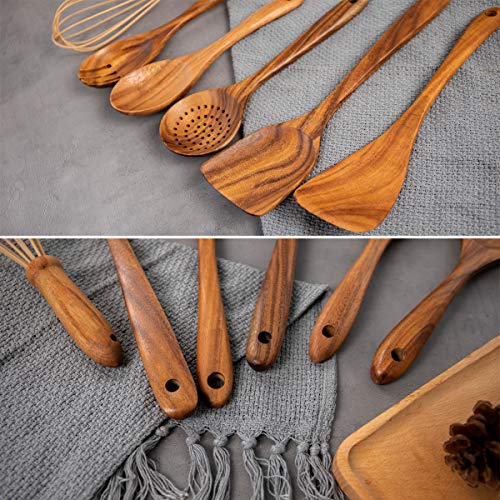 Wooden Cooking Spoons-10 Pack