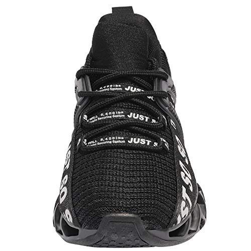 UMYOGO Kids Tennis Shoes, Black