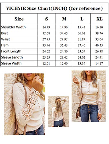 Henley Lace Tops Blouses