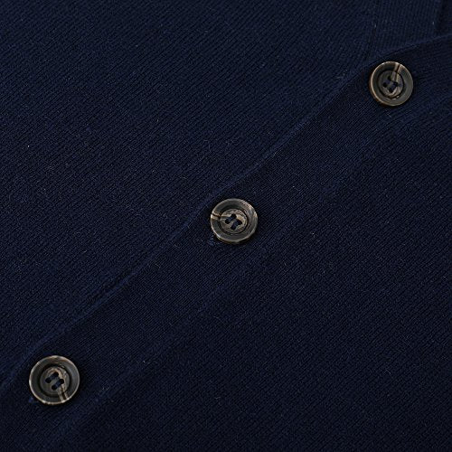Men's Cashmere Blend Vest Cardigan