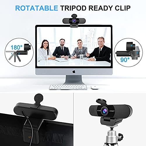 eMeet 1080P Webcam with Microphone, C960 Web Camera