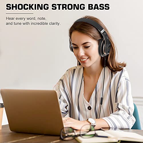 6S Wireless Bluetooth Headphones - Hi-Fi Stereo, Foldable