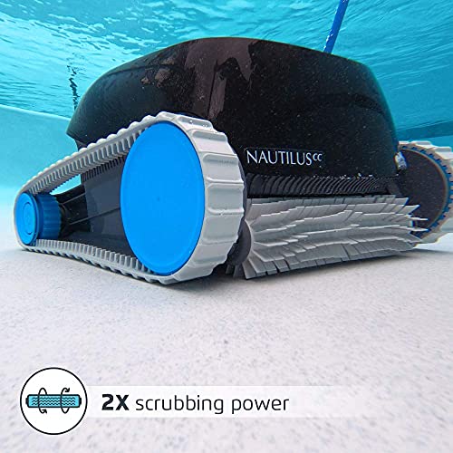 DOLPHIN Nautilus CC Robotic Pool Cleaner for In-Ground and Above Ground Pools up to 33 Feet