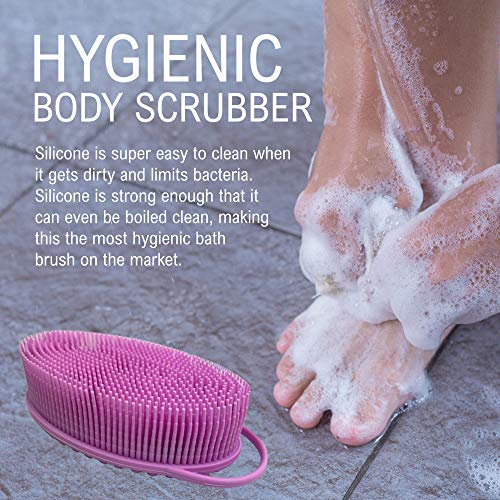 Avilana Exfoliating Silicone Body Scrubber