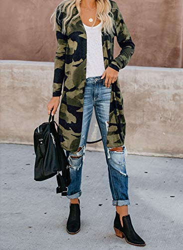 Camouflage Chunky Cardigan