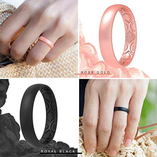 ThunderFit Breathable Silicone Rings