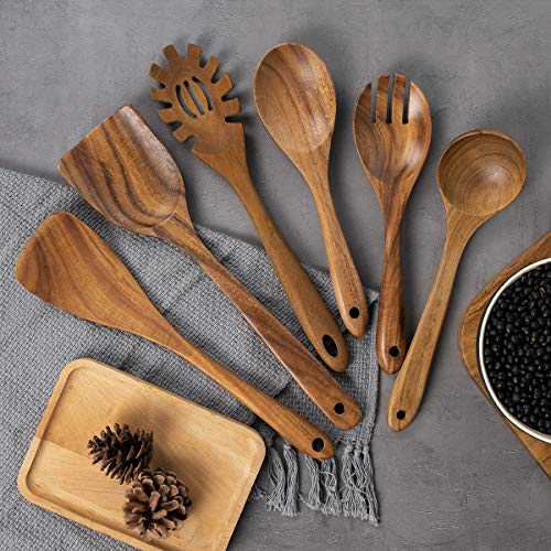 Wooden Cooking Spoons-10 Pack