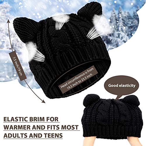 Cat Ear Knitted Beanie