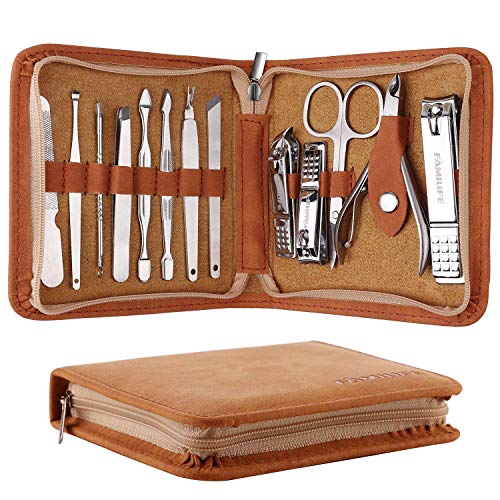 FAMILIFE F03 Manicure Set, Pedicure Kit Nail Clipper Set