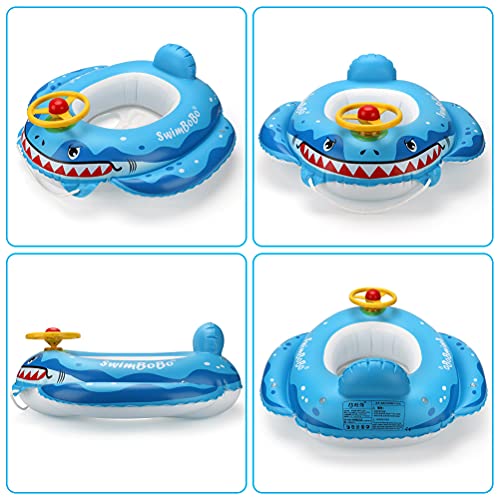 Inflatable Shark Floating Swimming Pool (1-4Yrs)