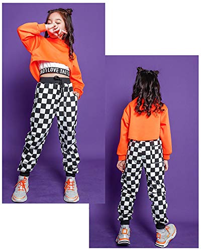 Girls' Sweatpants Loose Drawstring Active Jogger Pants