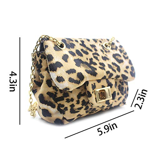 JUMISEE Kids Leopard Crossbody Purse