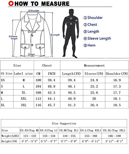 Beninos Men's Trench Coat Winter Long Jacket Double Breasted Overcoat (5625 Black, US:L/Asia XXL)
