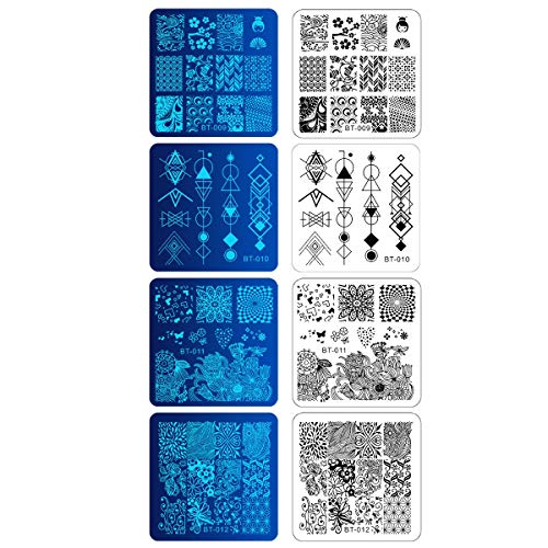 Nail Stamping Plates Set