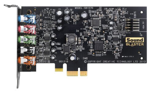 Creative Sound Blaster Sound Card with High Performance Headphone Amp