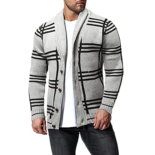 Classic Plaid Cardigan Sweater