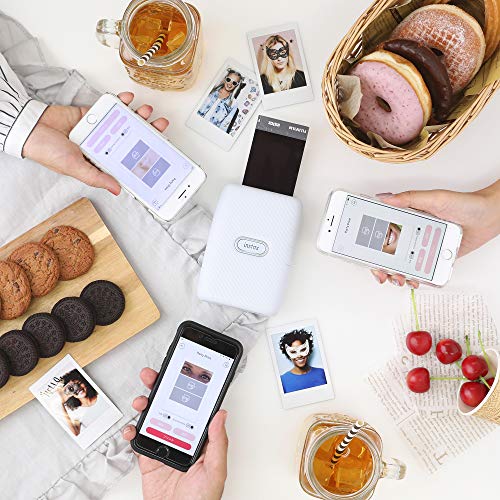 Fujifilm Instax Mini Link Smartphone Printer - Ash White