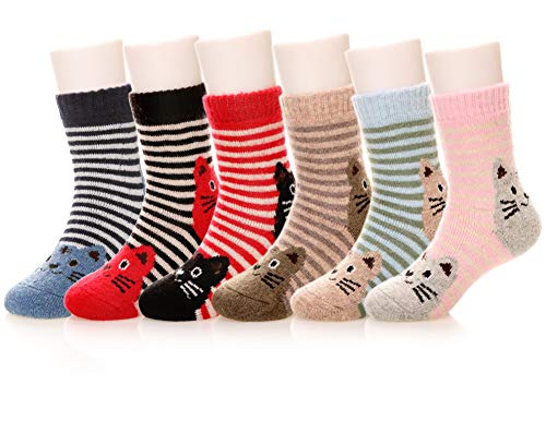 Eocom Kids' Animal Crew Socks