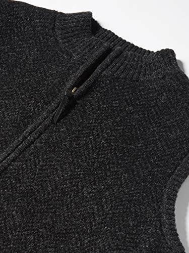 Shetland Zip Sweater Vest