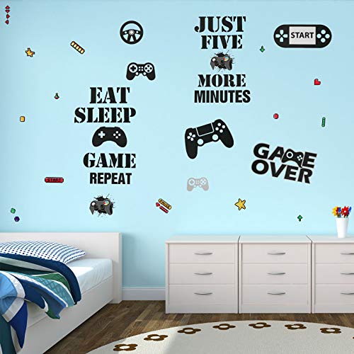 Gamer Room Decor: Gaming Wall Decals Sticker