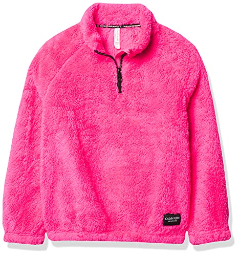 Calvin Klein Girls' Performance Fleece Pullover