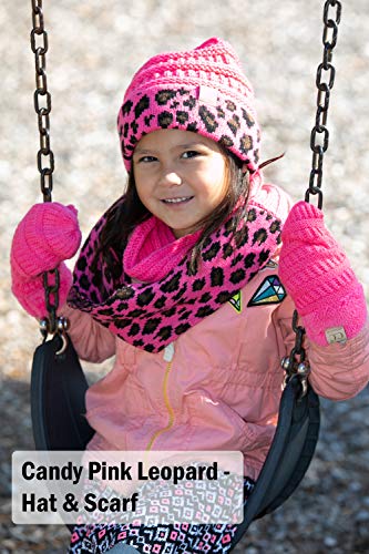 Kids Purple Beanie & Scarf Bundle