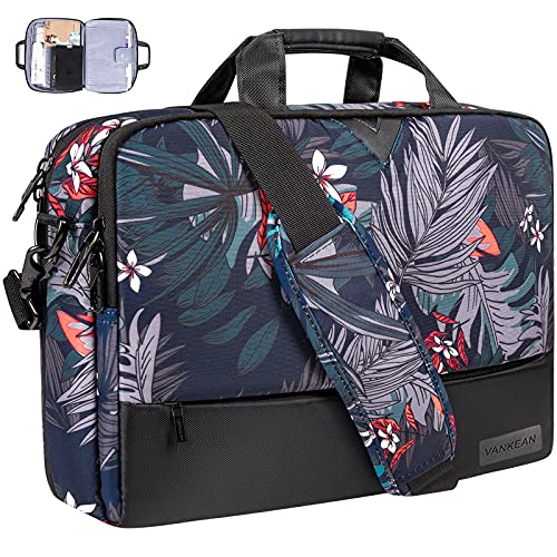 VANKEAN TSA Friendly 17 Inch Laptop Shoulder Bag for Women