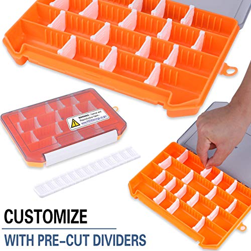 Fishing Accessories Kit - 263pcs Tackle Box for Freshwater and Saltwater Fishing by PLUSINNO