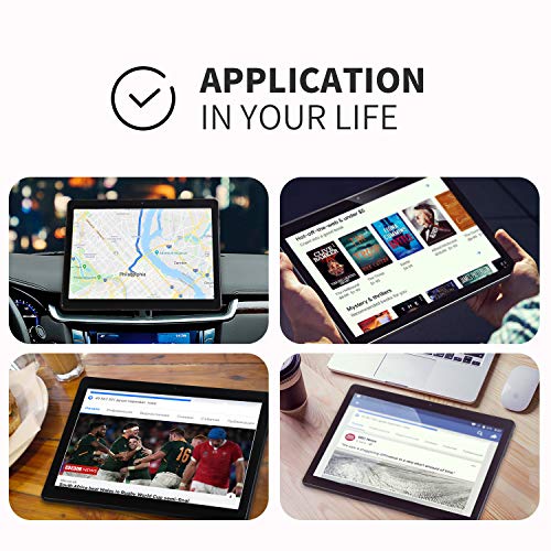 Android 9.0 Tablet 10 Inch with 3G Phone Call, 32GB Storage, Dual SIM, Quad Core, 5MP Camera, HD Touchscreen